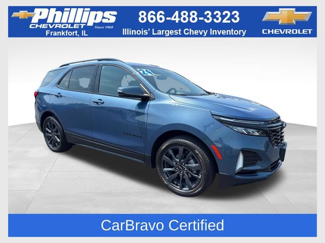 Certified 2024 Chevrolet Equinox RS w/ RS Leather Package