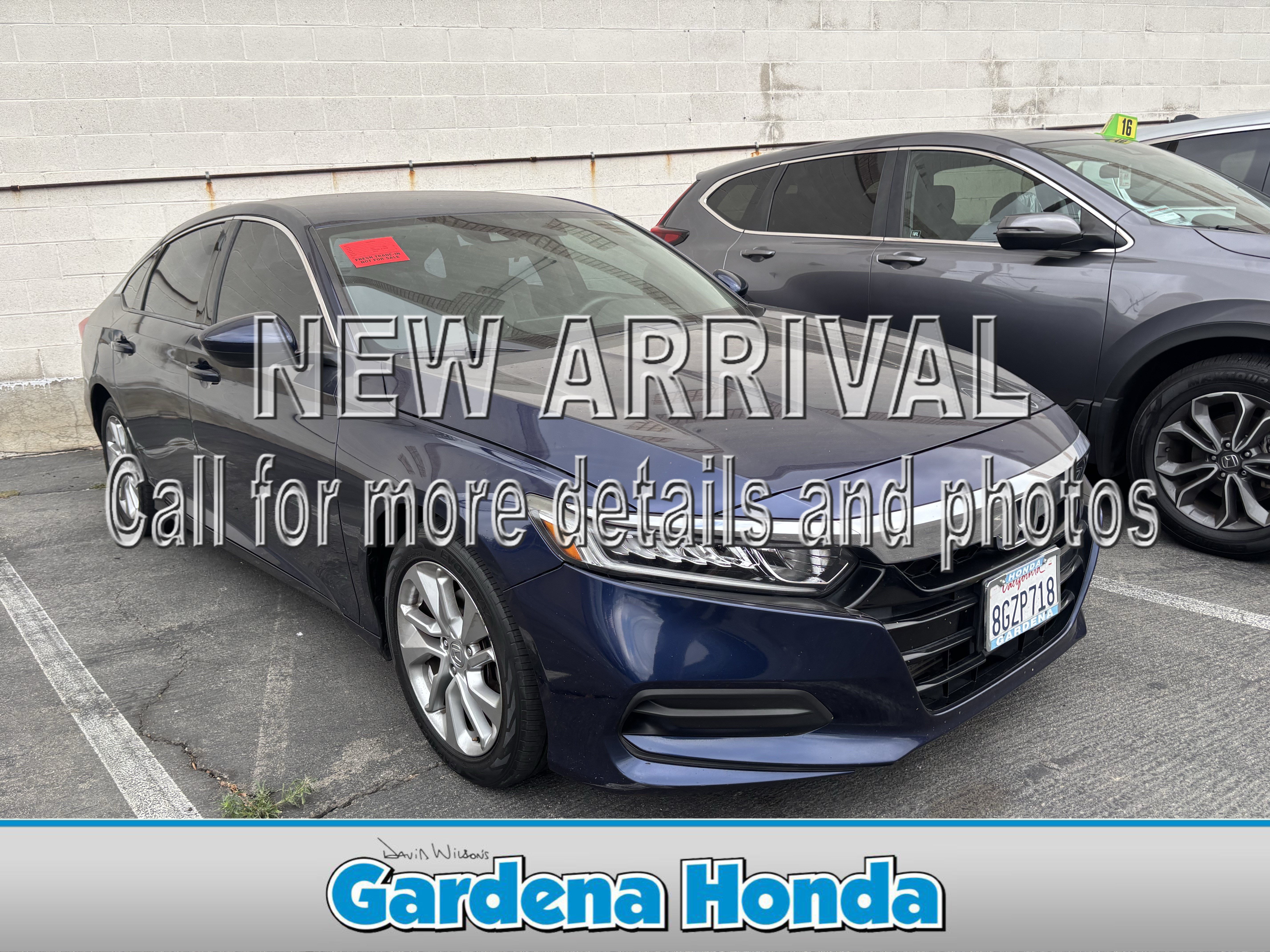Used 2018 Honda Accord LX