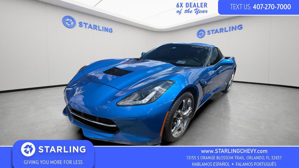 Used 2016 Chevrolet Corvette Stingray Coupe w/ Battery Protection Package