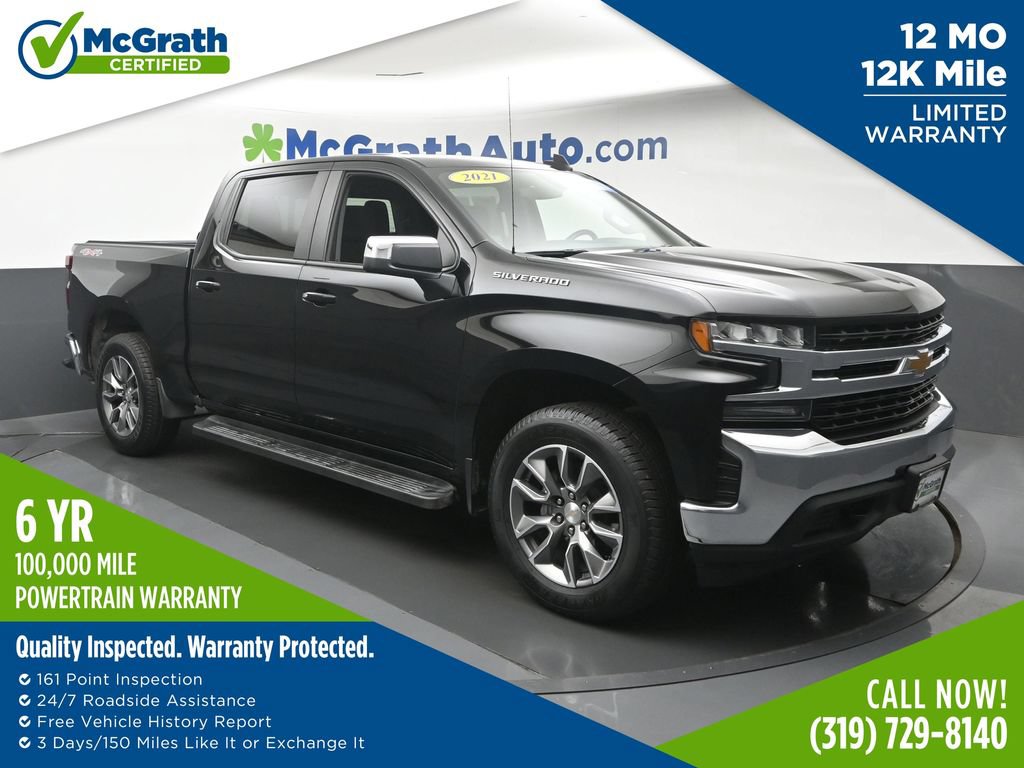 Used 2021 Chevrolet Silverado 1500 LT w/ All Star Edition Plus