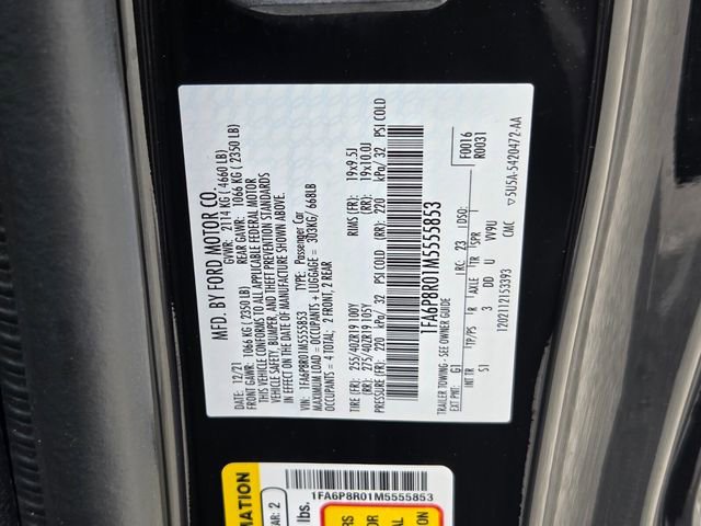 2021 Ford Mustang Mach 1