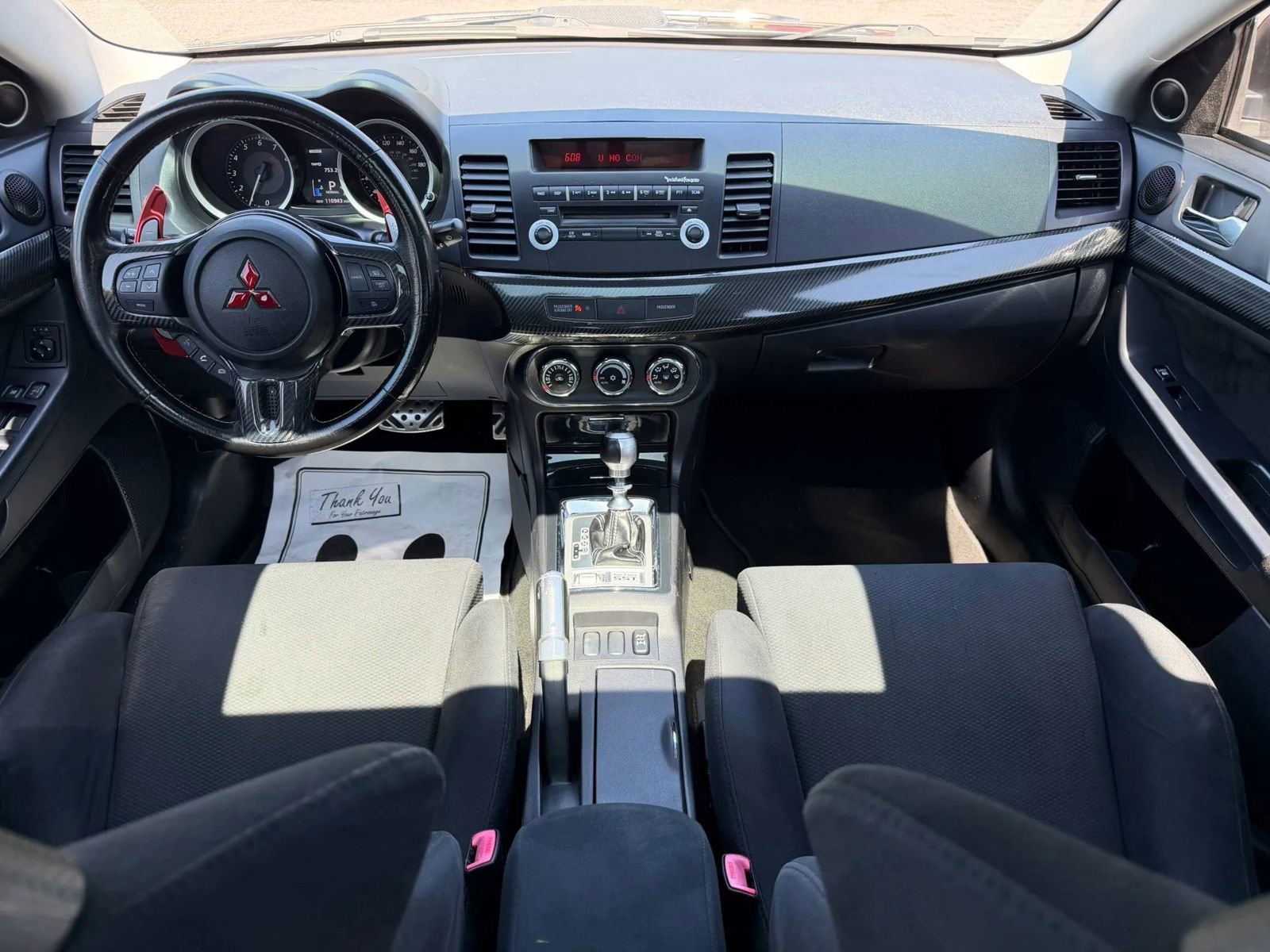 2012 Mitsubishi Lancer Evolution MR