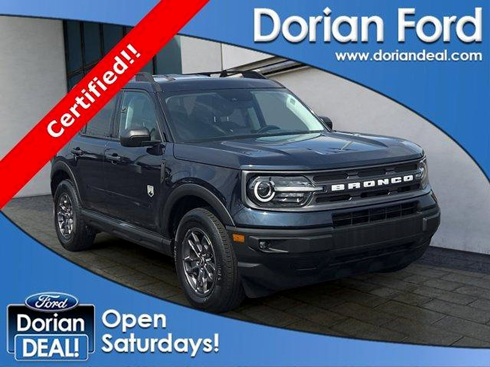 Certified 2023 Ford Bronco Sport Big Bend w/ Convenience Package