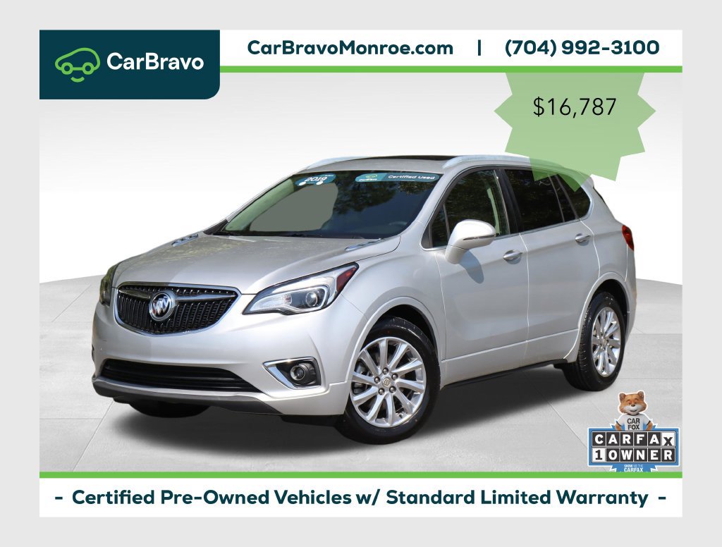 Certified 2019 Buick Envision Essence