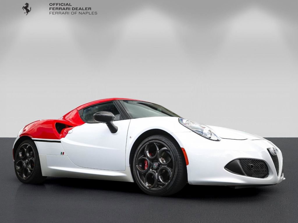 Used 2017 Alfa Romeo 4C Coupe w/ Coupe Track Package 1