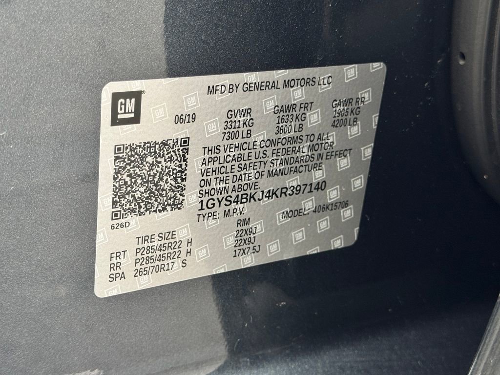 2019 Cadillac Escalade Luxury