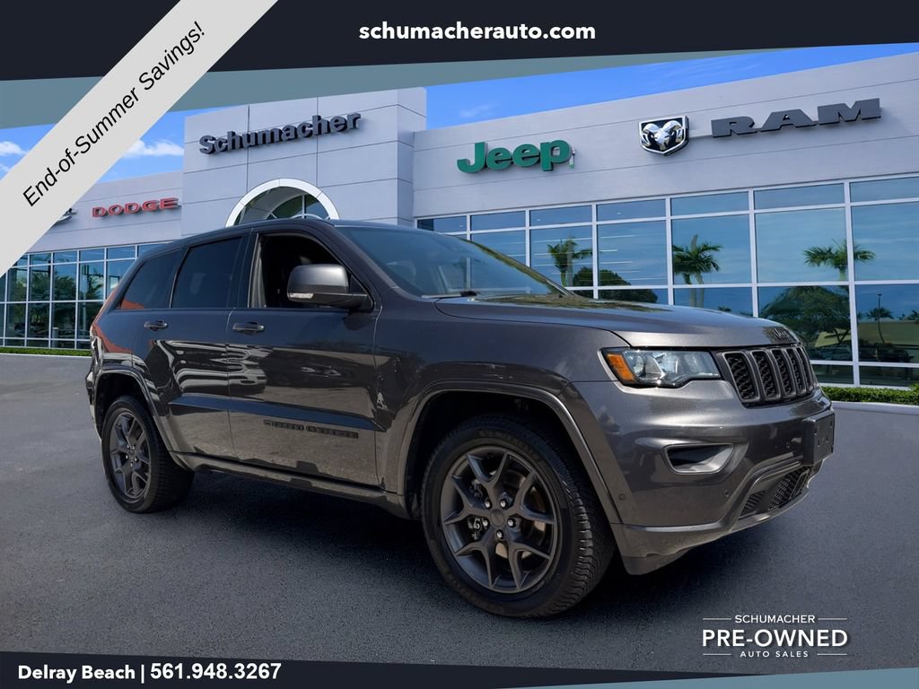 Used 2021 Jeep Grand Cherokee Limited w/ Quick Order Package 28K 80th