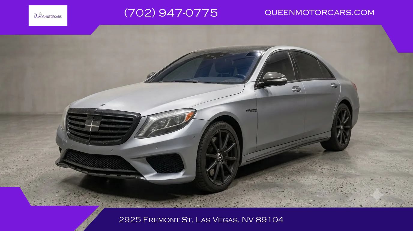 Used 2015 Mercedes-Benz S 63 AMG 4MATIC Sedan
