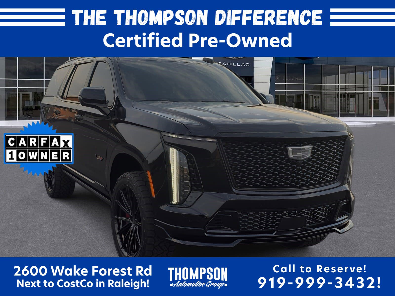 Certified 2026 Cadillac Escalade V