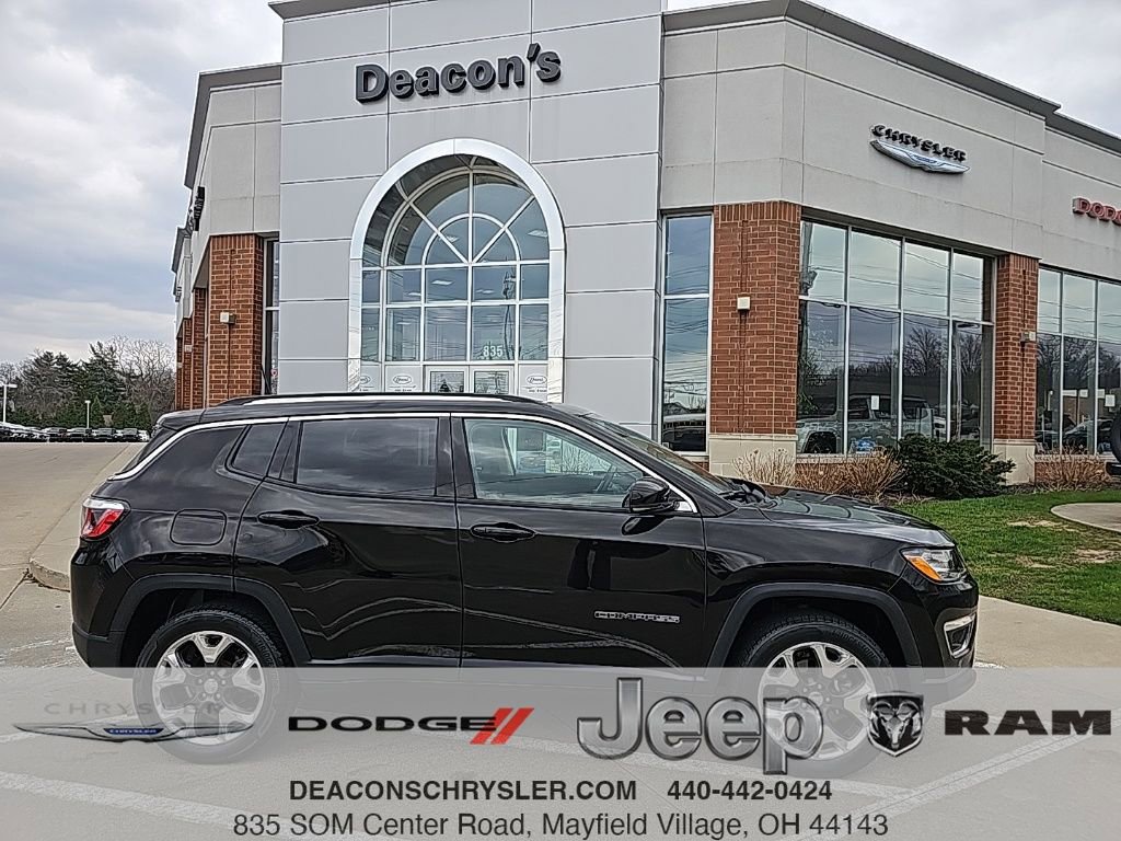 Certified 2019 Jeep Compass Limited w/ Safety & Security Group