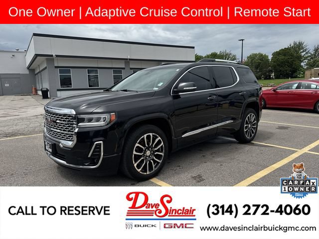Used 2020 GMC Acadia Denali w/ Technology Package