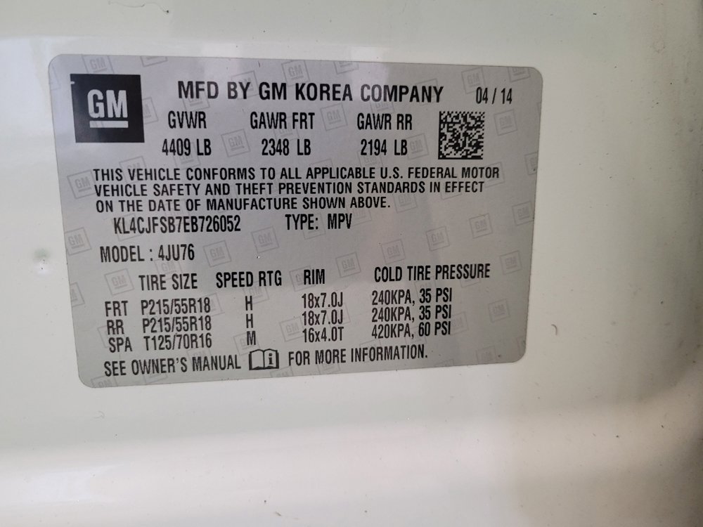 2014 Buick Encore Convenience