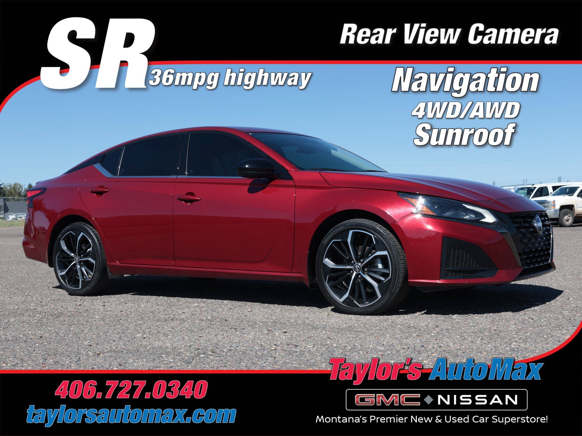 Used 2023 Nissan Altima 2.5 SR w/ SR Premium Package