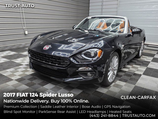 Used 2017 FIAT 124 Spider Lusso