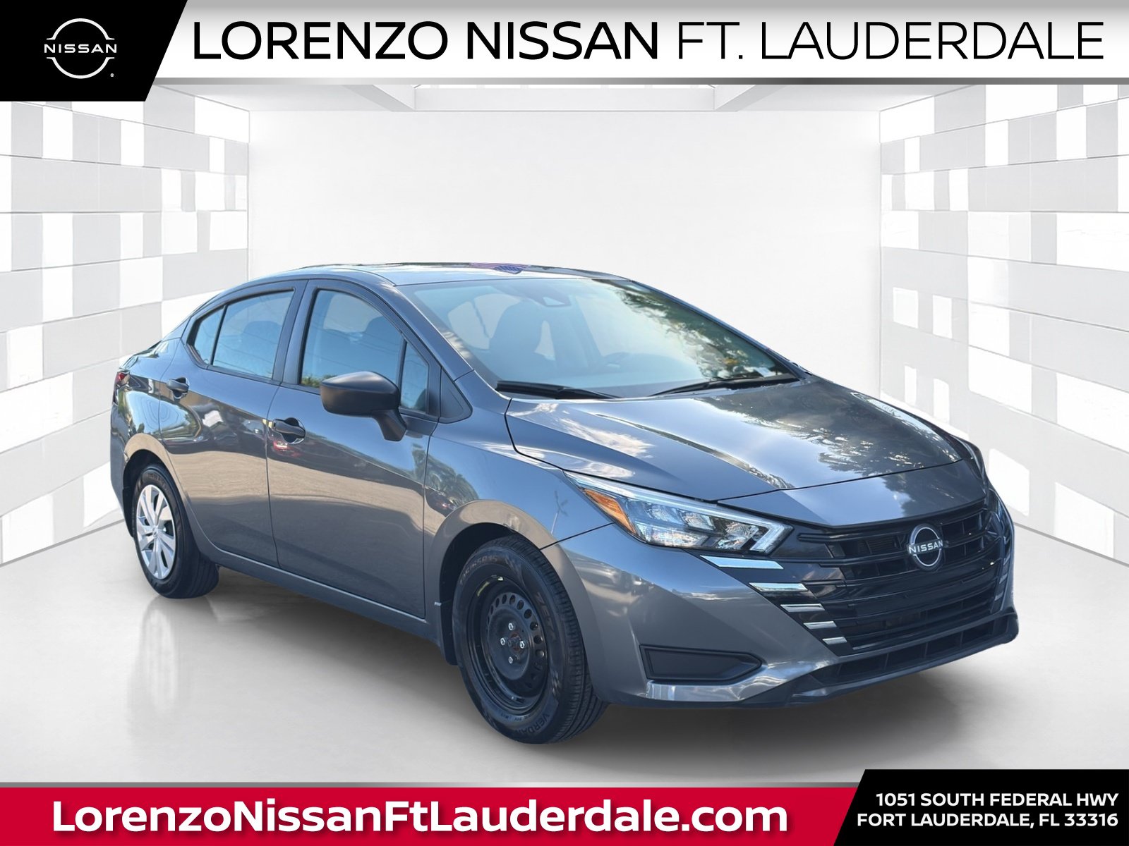 Certified 2025 Nissan Versa S w/ Trunk Package
