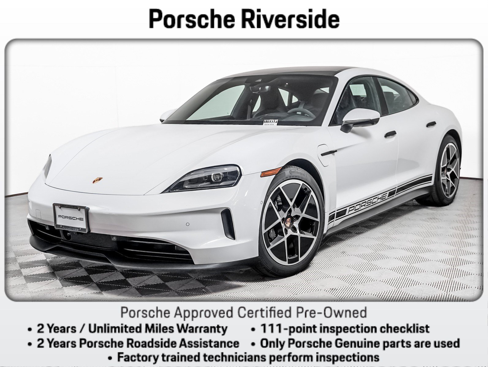 Certified 2025 Porsche Taycan w/ Premium Package