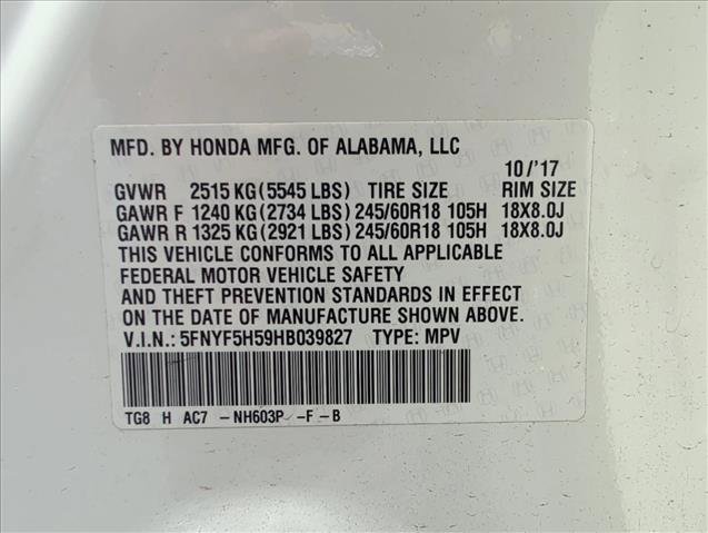 2017 Honda Pilot EX-L