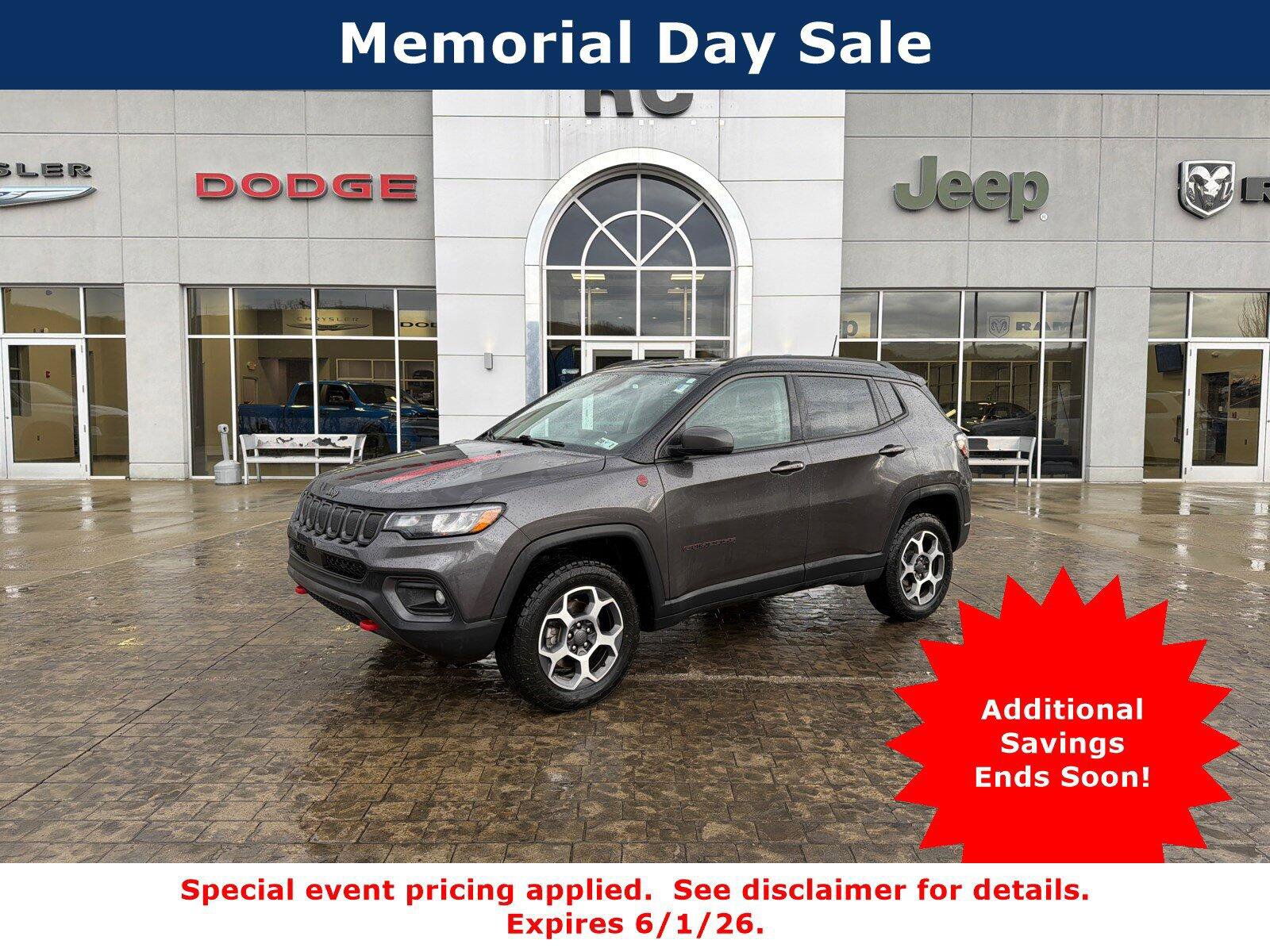 Used 2022 Jeep Compass Trailhawk