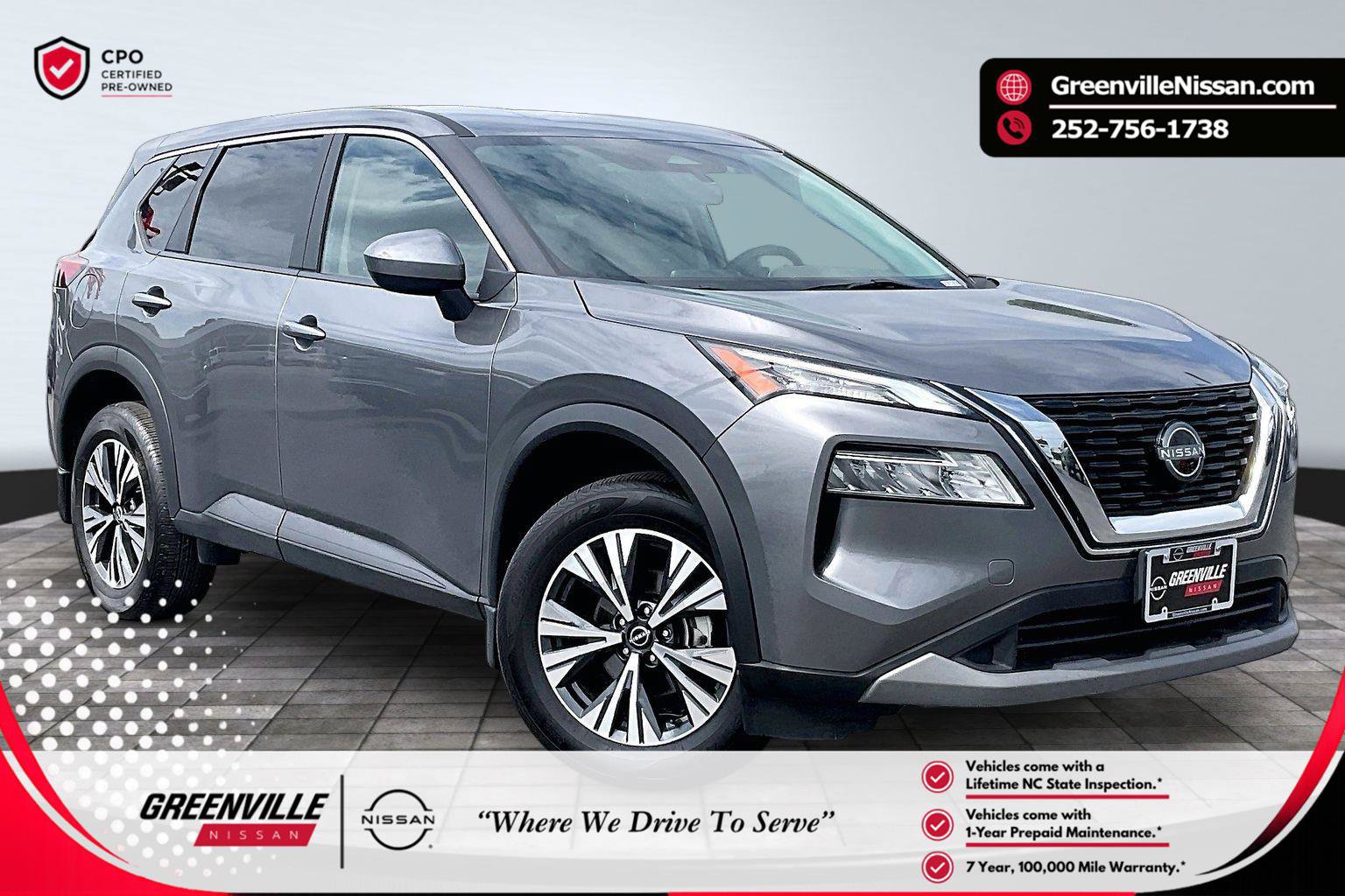 Certified 2023 Nissan Rogue SV