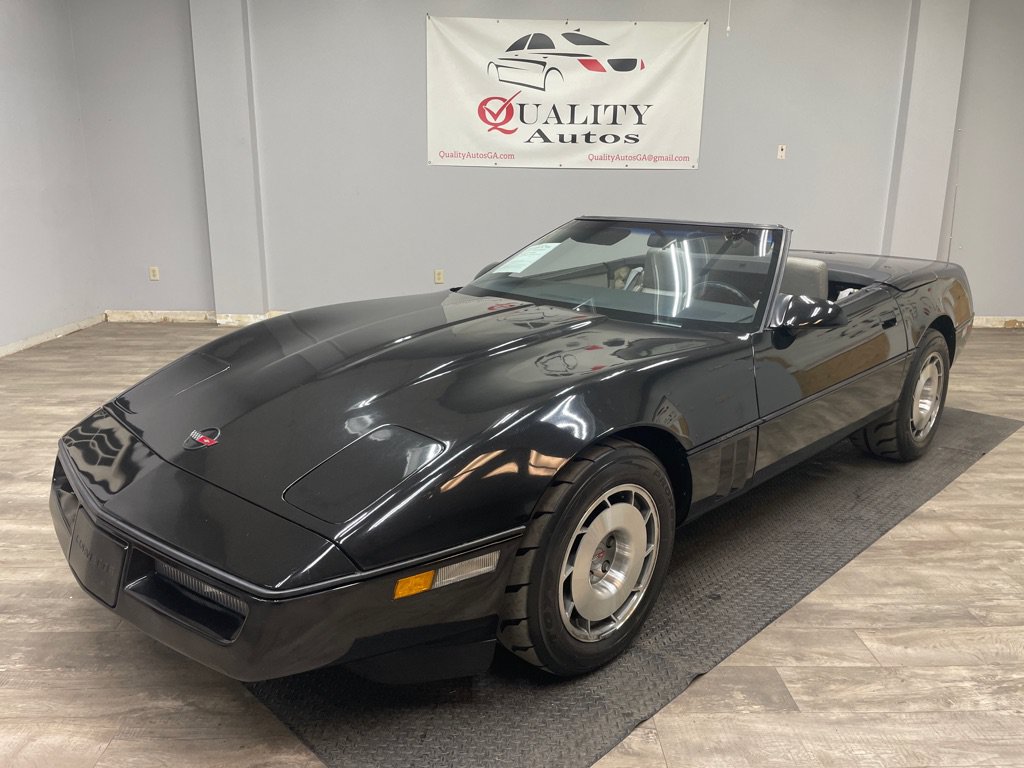 Used 1987 Chevrolet Corvette Convertible
