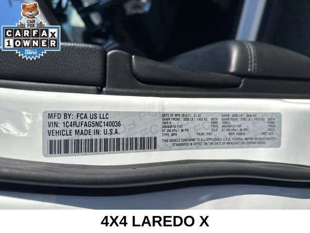 2022 Jeep Grand Cherokee Laredo X