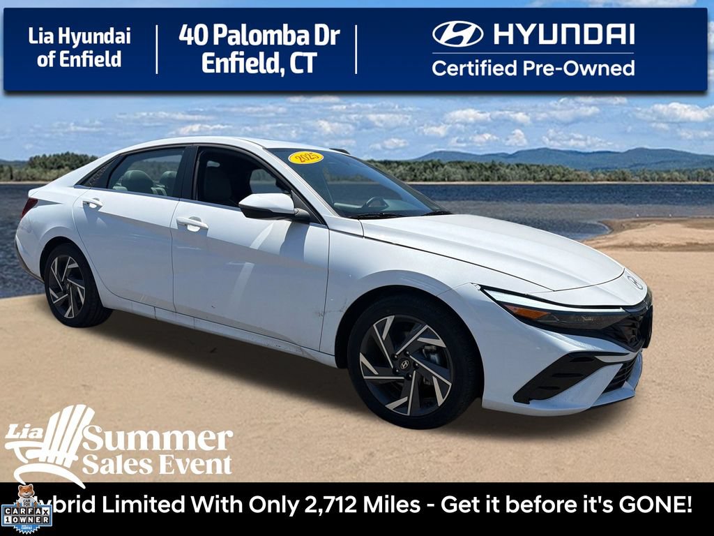 Certified 2025 Hyundai Elantra Limited