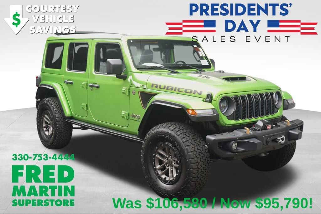 New 2025 Jeep Wrangler Unlimited Rubicon 392