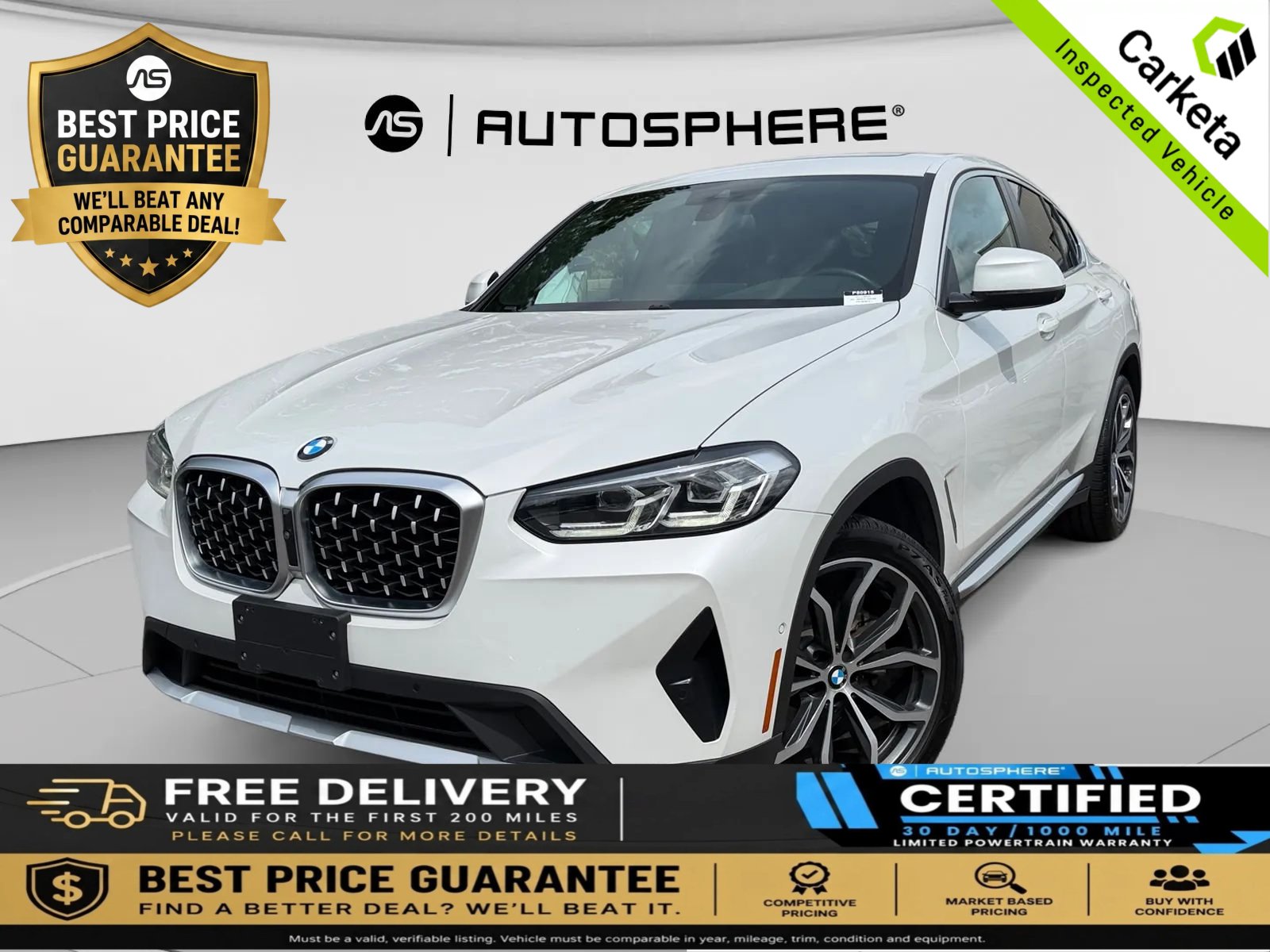 Used 2023 BMW X4 xDrive30i w/ Premium Package