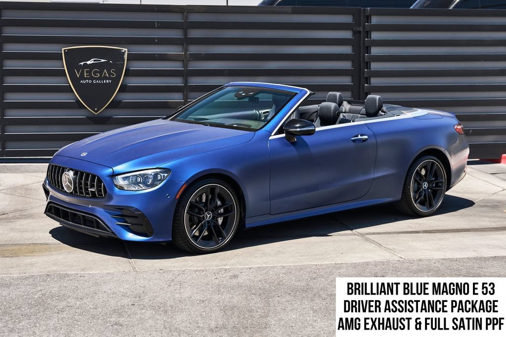 Used 2021 Mercedes-Benz E 53 AMG 4MATIC Cabriolet