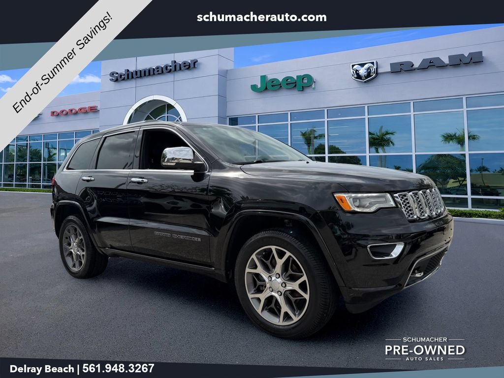 Certified 2020 Jeep Grand Cherokee Overland