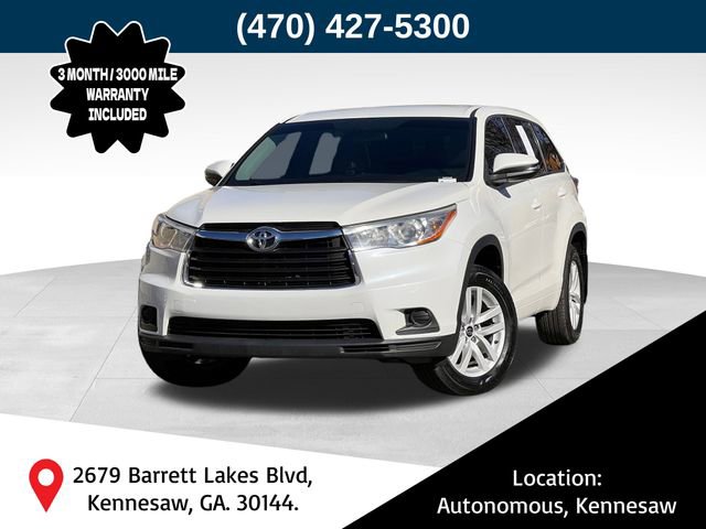 2016 Toyota Highlander LE