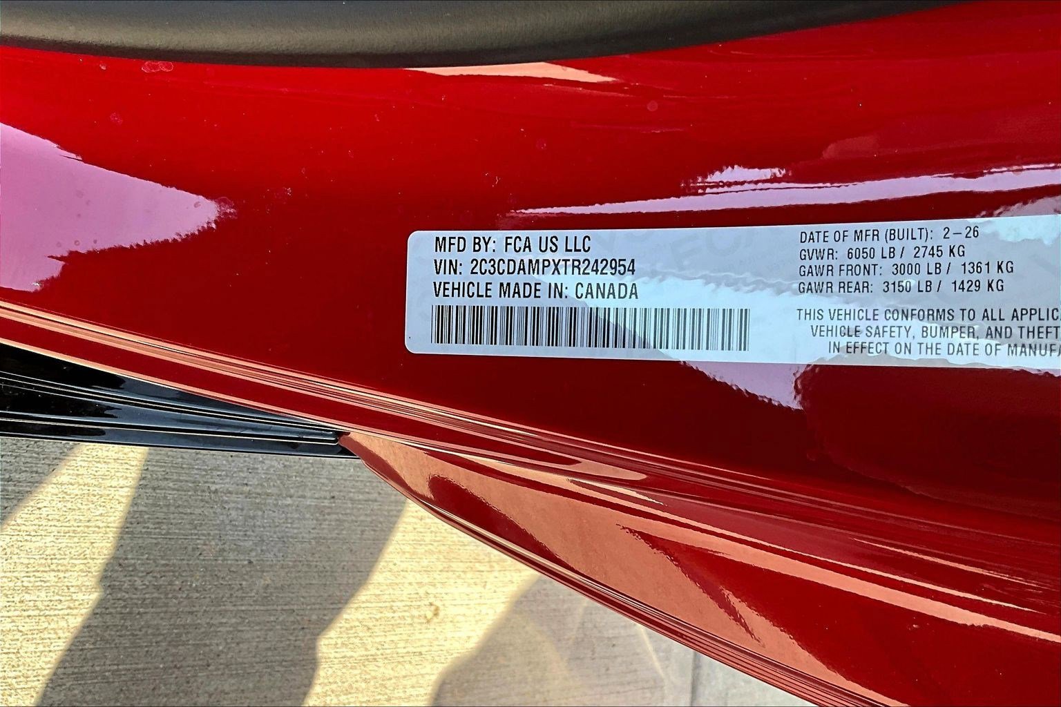 2026 Dodge Charger Scat Pack