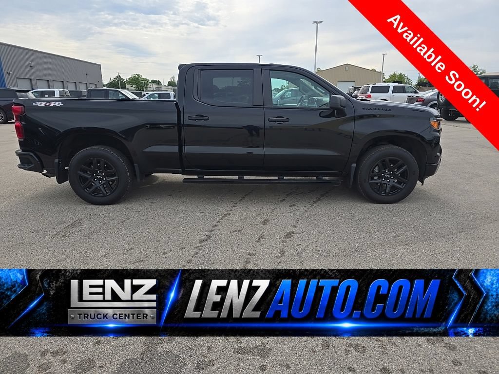 Used 2024 Chevrolet Silverado 1500 Custom w/ LPO, Dark Essentials Package