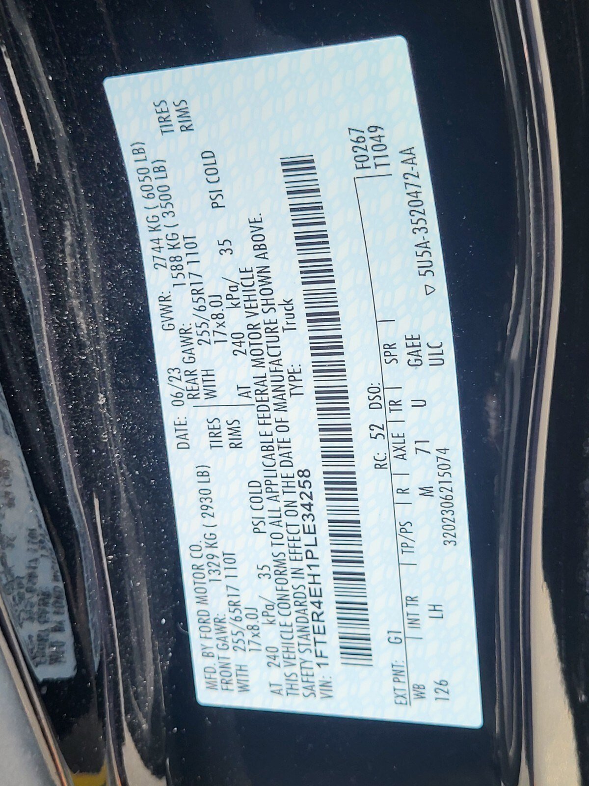 2023 Ford Ranger XLT