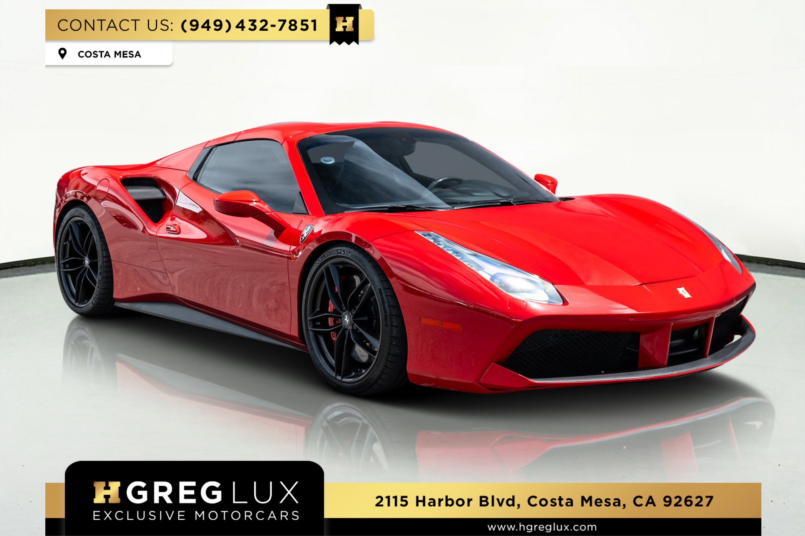 Ferrari488SPDです Used Ferrari 488 Spider for Sale in Rowland Heights, CA