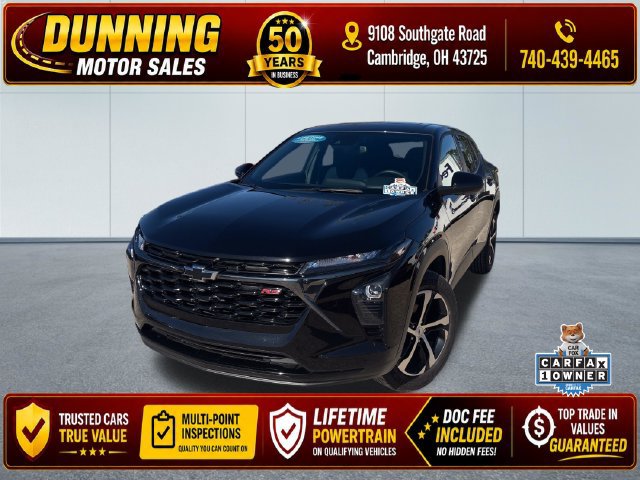 Used 2025 Chevrolet Trax RS w/ Sunroof Package