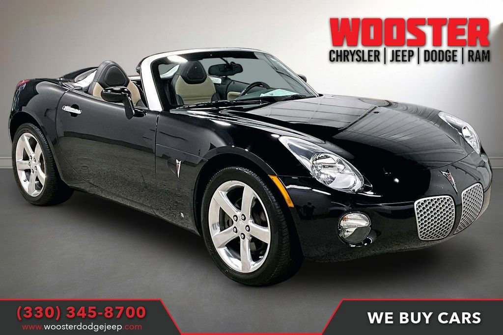 Used 2008 Pontiac Solstice Convertible w/ Premium Package