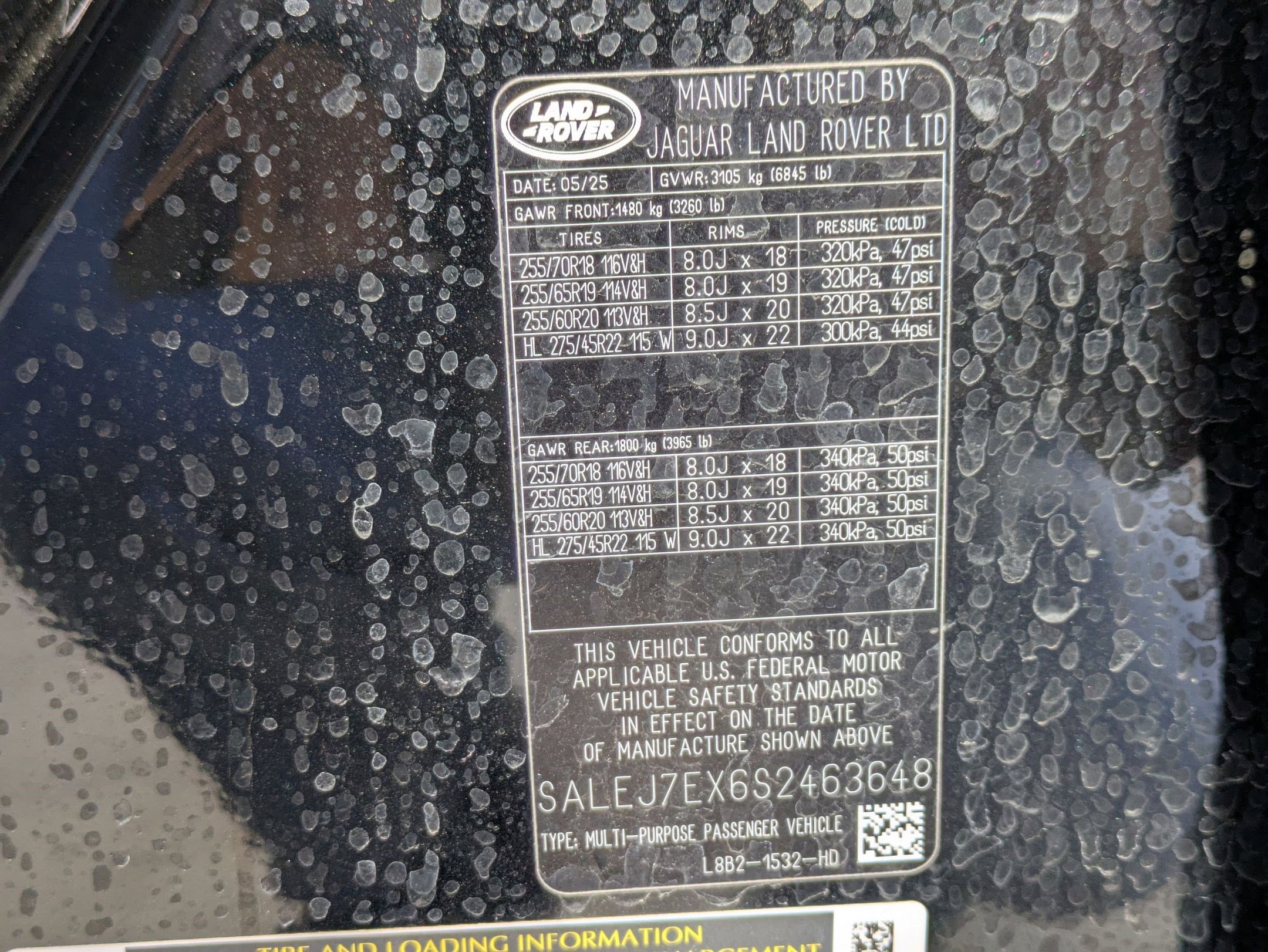 2025 Land Rover Defender 110 S