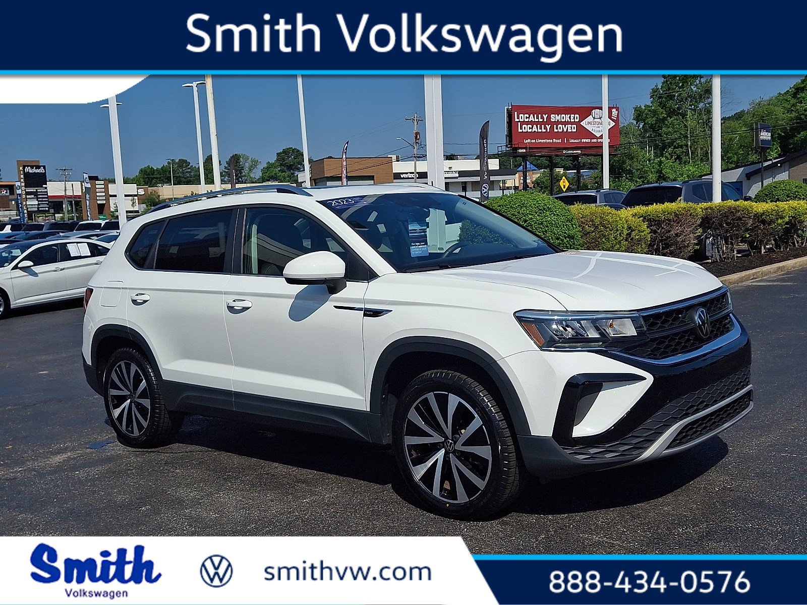 Certified 2023 Volkswagen Taos SE w/ Panoramic Sunroof Package