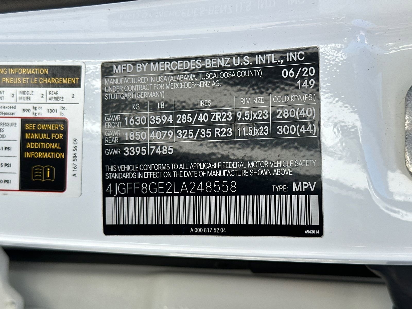 2020 Mercedes-Benz GLS 580 4MATIC