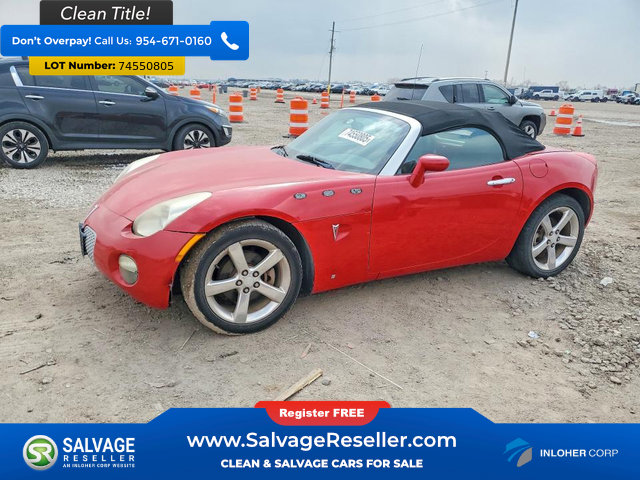 Used 2006 Pontiac Solstice Convertible w/ Premium Package