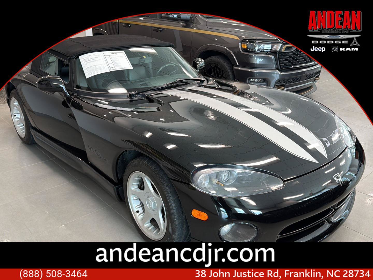 Used 1996 Dodge Viper RT/10