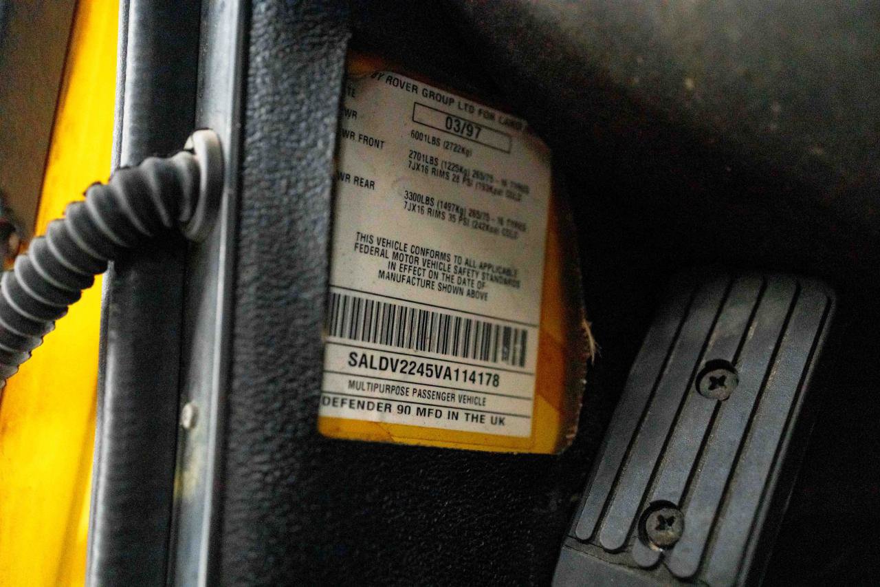 1997 Land Rover Defender 90