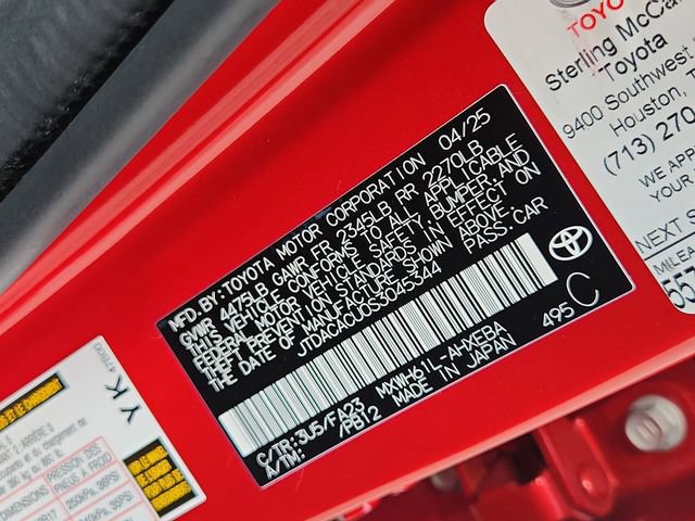 2025 Toyota Prius Plug-In Hybrid