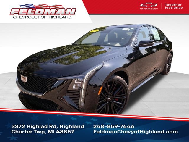 Used 2025 Cadillac CT5 V w/ LPO, ONYX Package