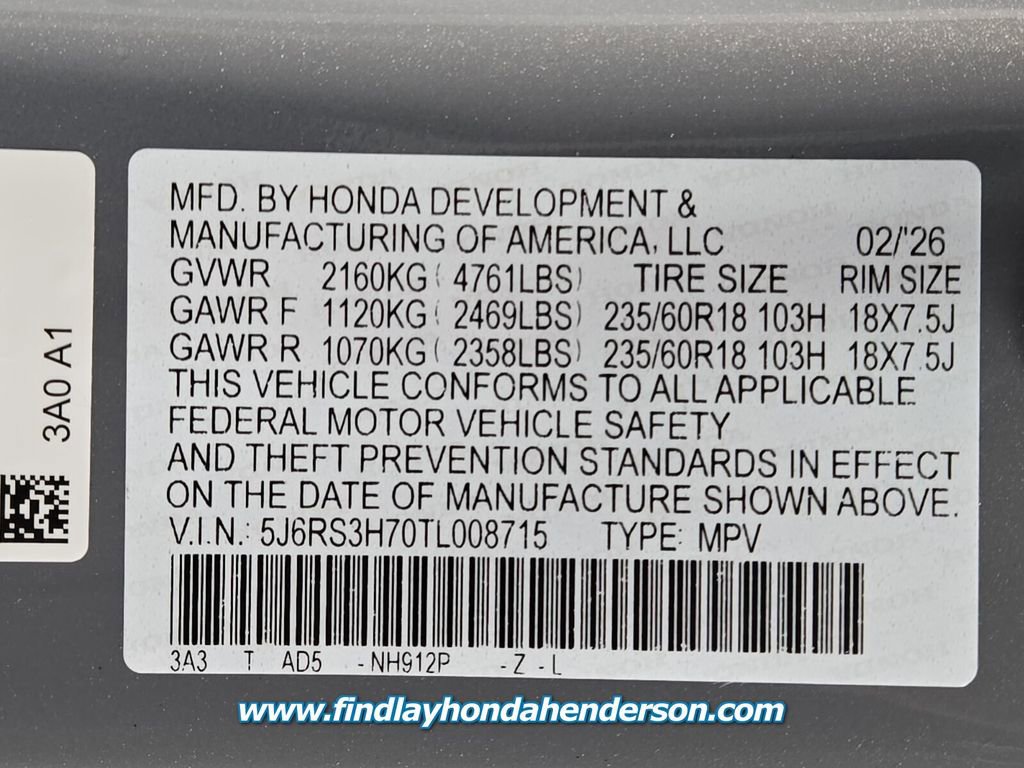 2026 Honda CR-V EX-L