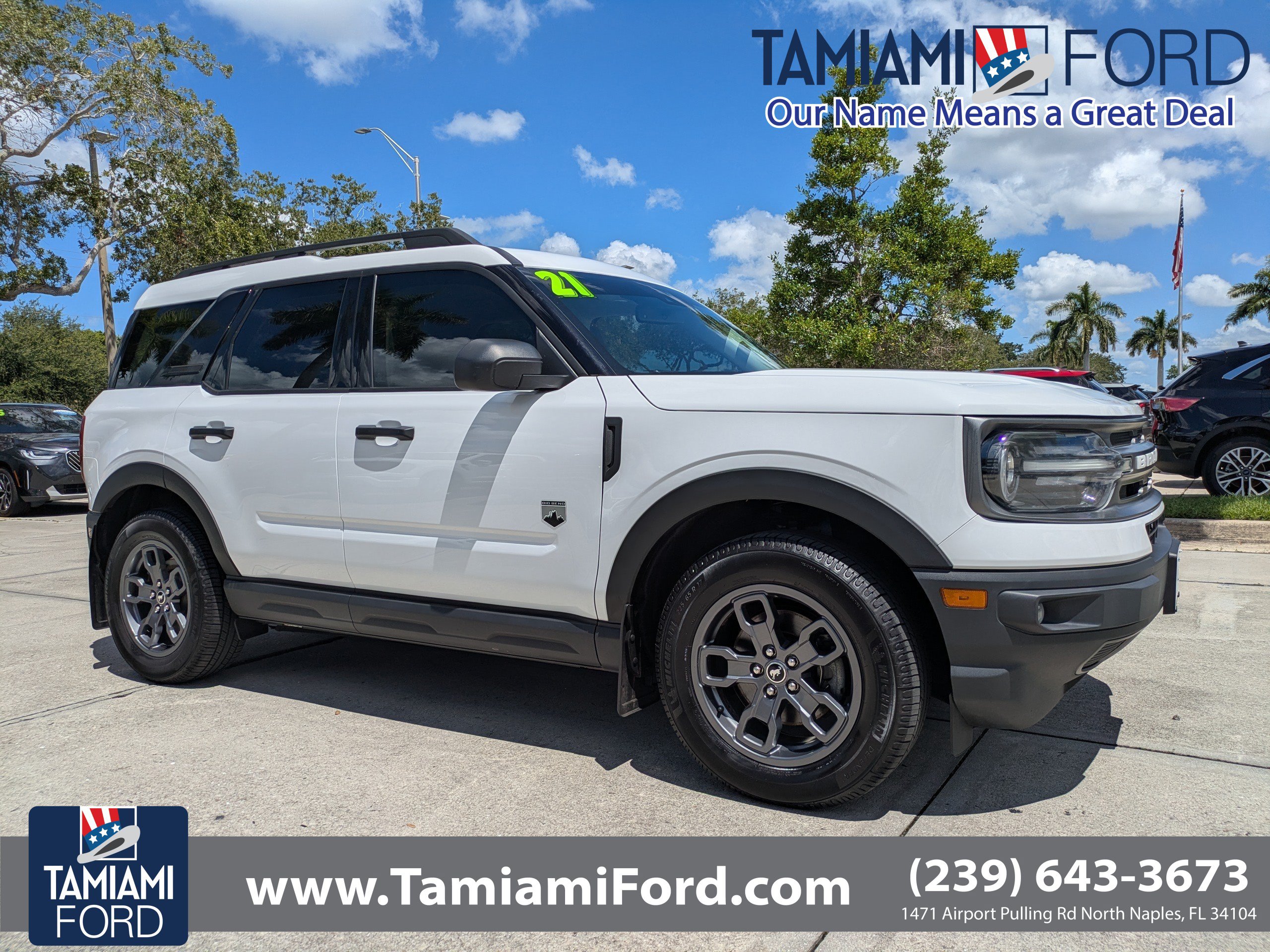 Certified 2021 Ford Bronco Sport Big Bend