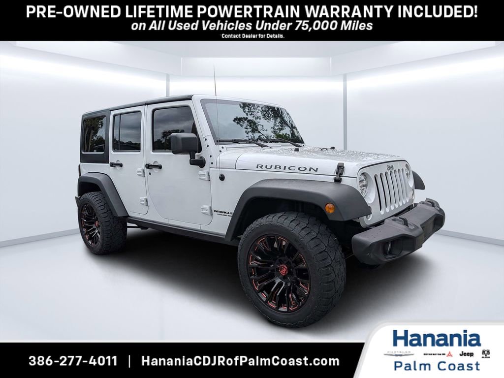 Used 2016 Jeep Wrangler Unlimited Rubicon w/ Connectivity Group