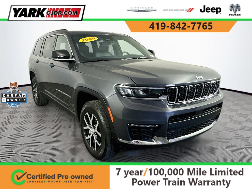 Certified 2025 Jeep Grand Cherokee L Limited