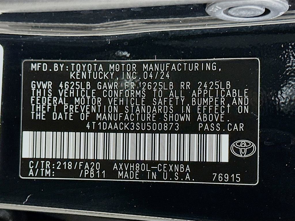 2025 Toyota Camry LE